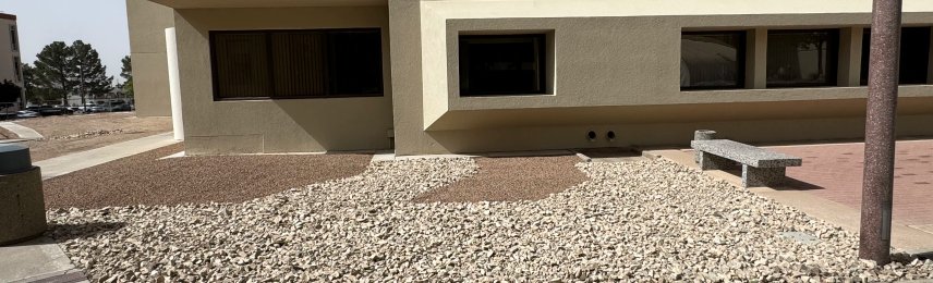 Brainard's Greenscapes erosion control in Las Cruces